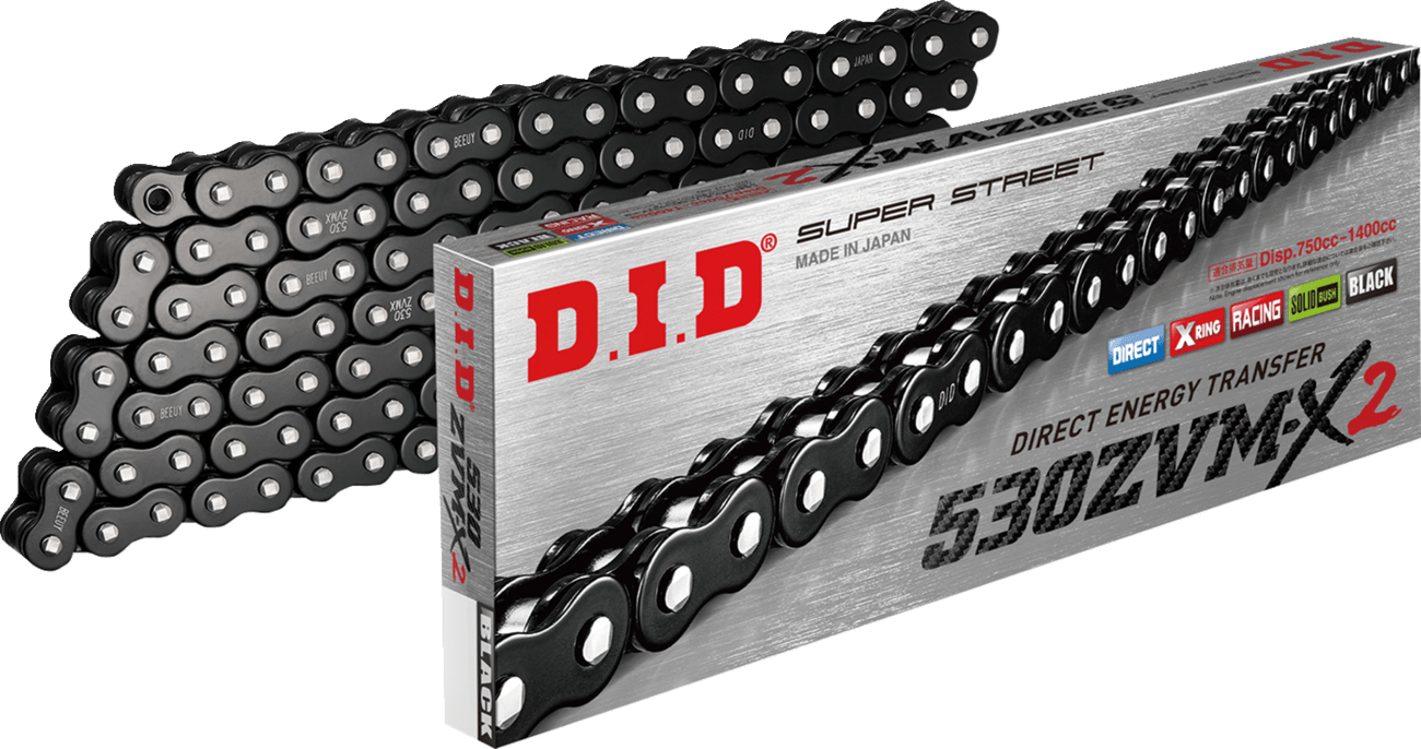 DID-530 ZVM-X2 Chains-Chains-MetalCore Harley Supply