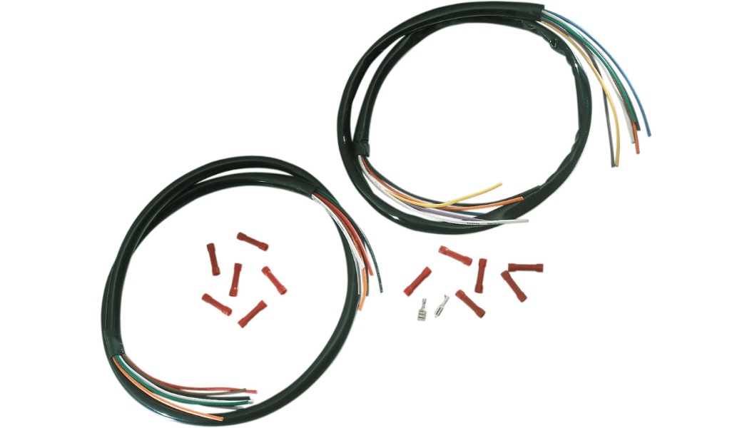 DRAG SPECIALTIES-Extended Handlebar Wiring Harness / '82-'95 Models-Handlebar Wiring-MetalCore Harley Supply