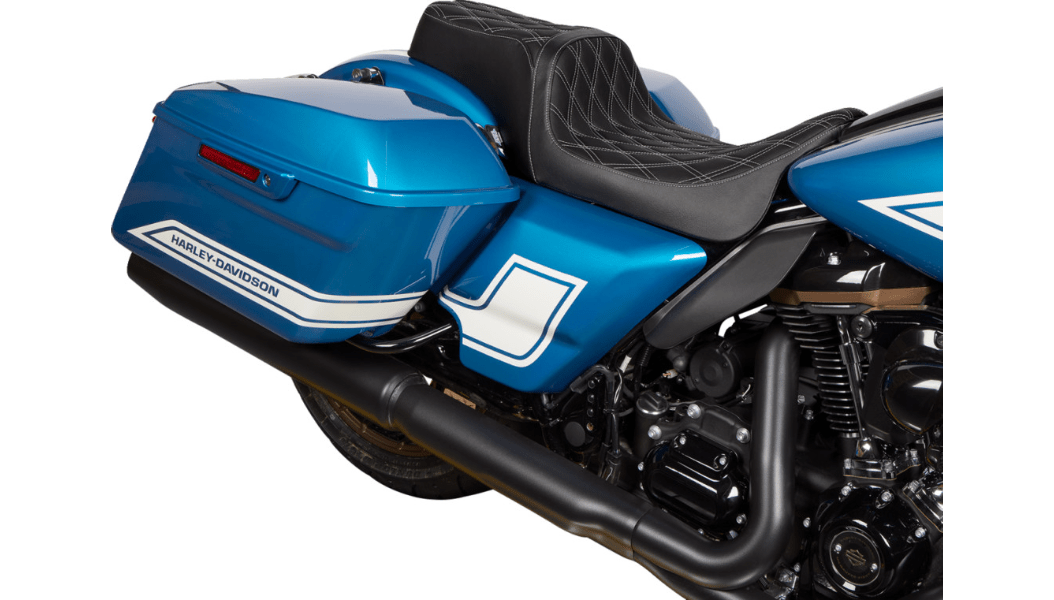 DRAG SPECIALTIES-Predator 1 - up Seat / '08-'23 Bagger-Seats-MetalCore Harley Supply