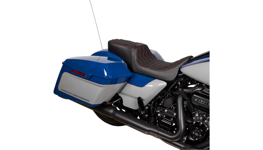 DRAG SPECIALTIES-Predator 2 - Up Seat / '08-'23 Bagger-Seats-MetalCore Harley Supply