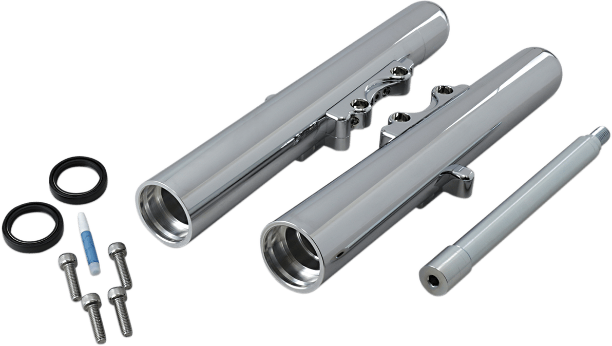 ARLEN NESS-Dual-Disc Hot Legs Fork Legs / '08-'13 Bagger-Lower Legs-MetalCore Harley Supply