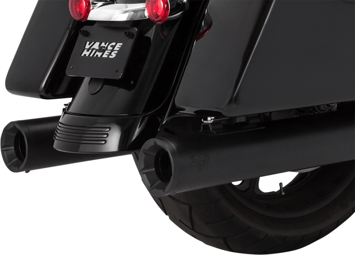 VANCE & HINES-Eliminator 400 Slip-On Mufflers / '17-'22 Bagger-Exhaust - Slip Ons-MetalCore Harley Supply