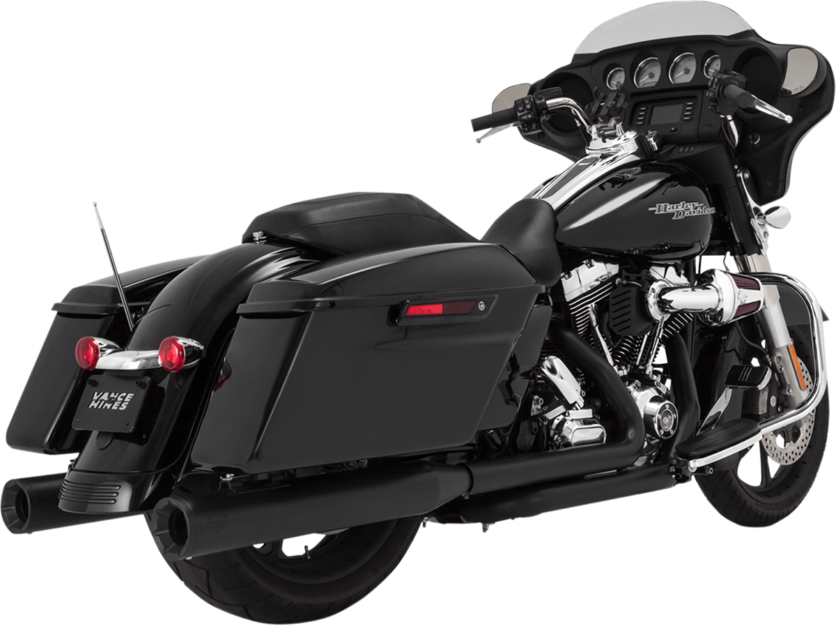 VANCE & HINES-Eliminator 400 Slip-On Mufflers / '95-'16 Bagger-Exhaust - Slip Ons-MetalCore Harley Supply