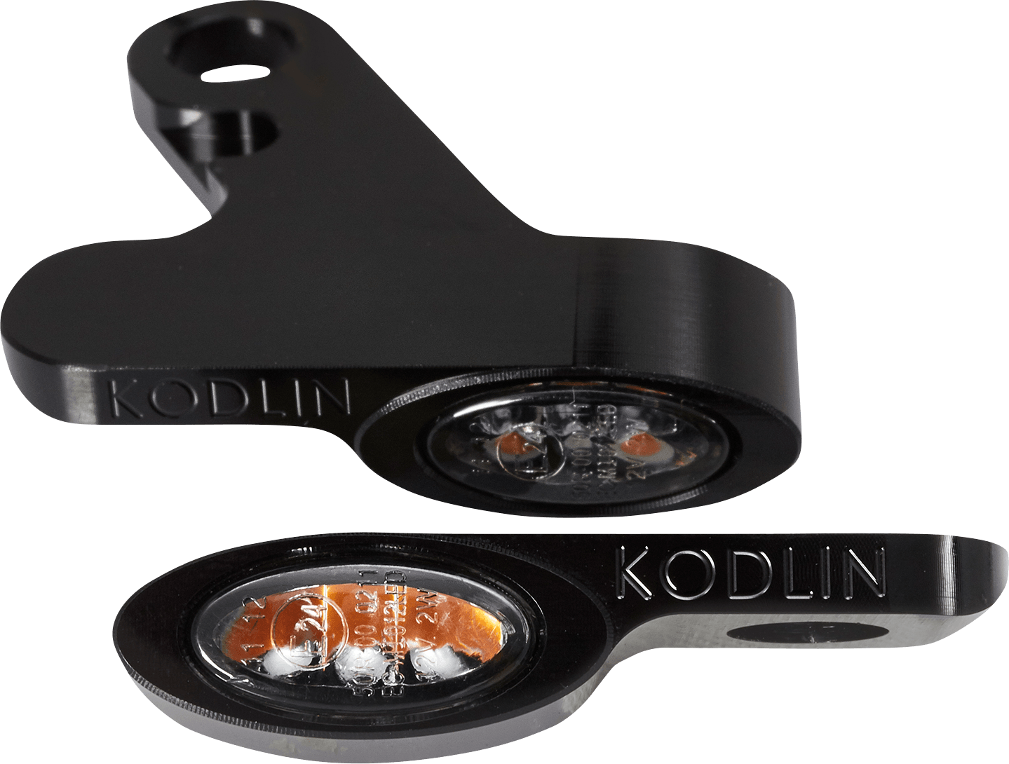 KODLIN-Elypse LED 2-1 Front Turn Signals / M8-Turn Signals-MetalCore Harley Supply