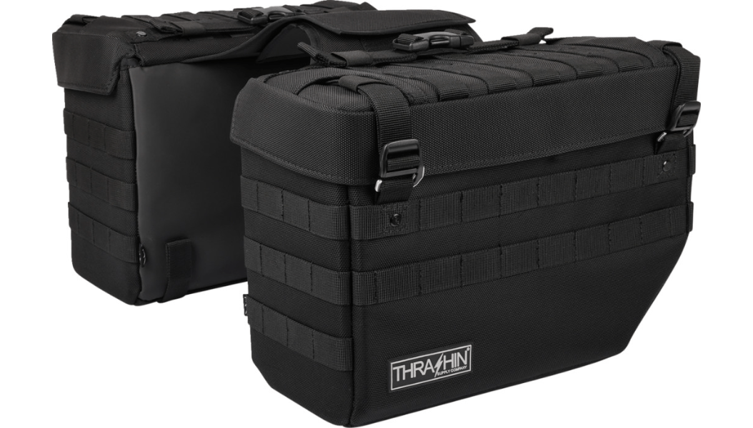 THRASHIN SUPPLY CO.-Expedition Saddlebag-Saddlebags-MetalCore Harley Supply