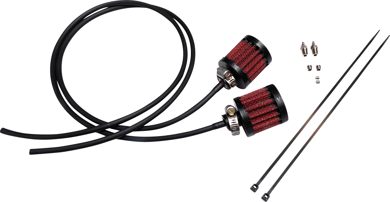 FEULING-External Breather Kit / M8-Breather Kit-MetalCore Harley Supply