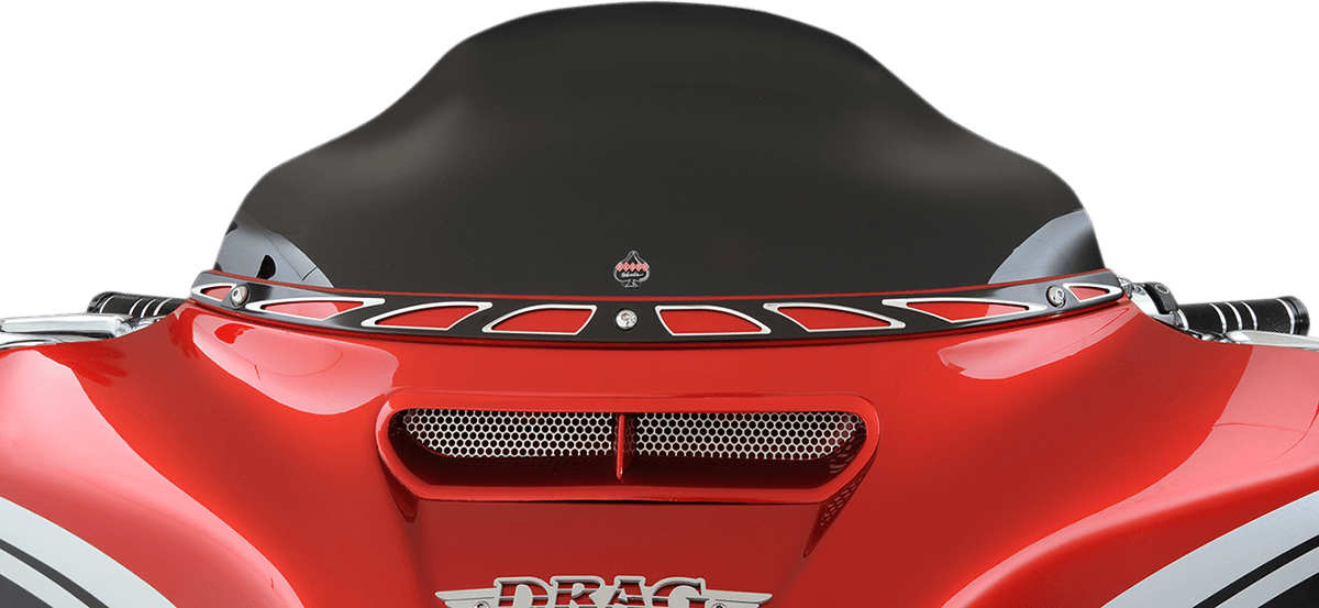 KLOCK WERKS-Fairing Vent Screen / '14-'23 FLH-Fairing-MetalCore Harley Supply