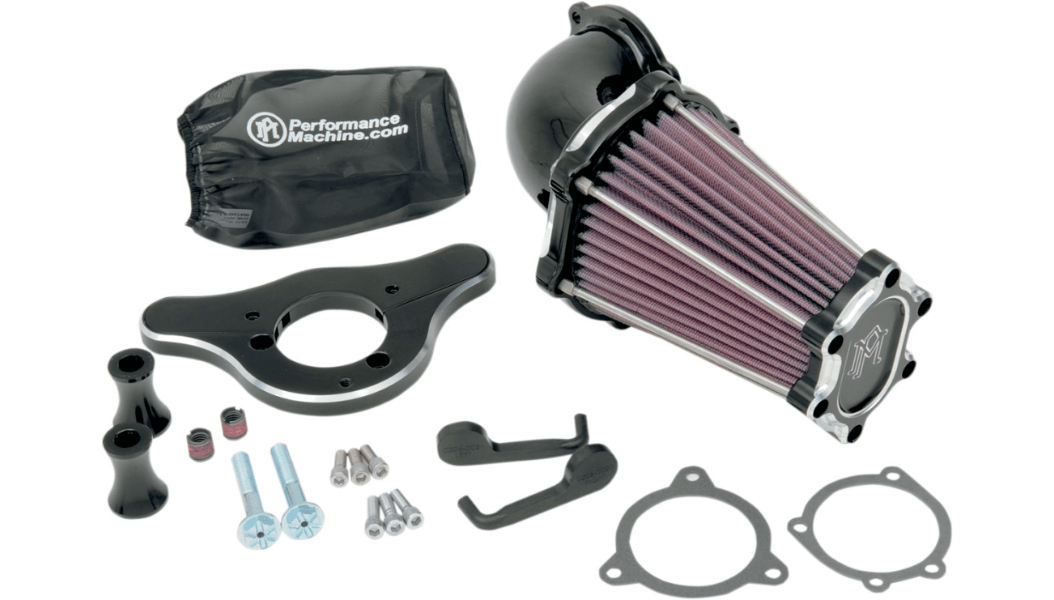 PERFORMANCE MACHINE-FAST air Intake Cleaner / '93-'17 BT-Air Filter-MetalCore Harley Supply