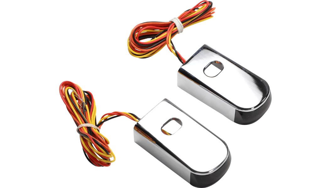 ALLOY ART-Fender Strut LED Marker Lights / '04-'20 Sportster-Turn Signals / Brake Light-MetalCore Harley Supply