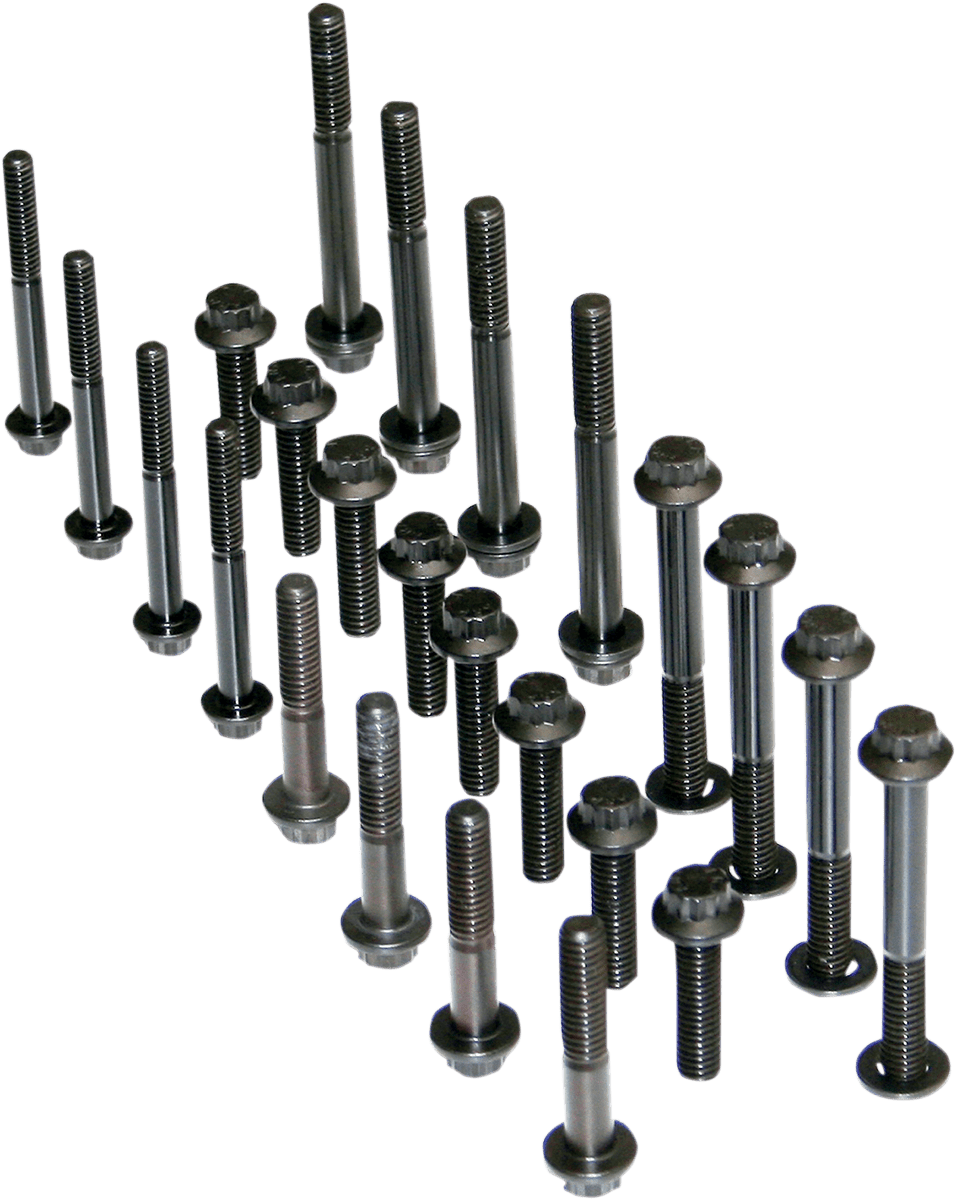 FEULING-ARP® 12-Point Rocker Box Fastener Kit / '99-'17 Big Twin-Hardware-MetalCore Harley Supply