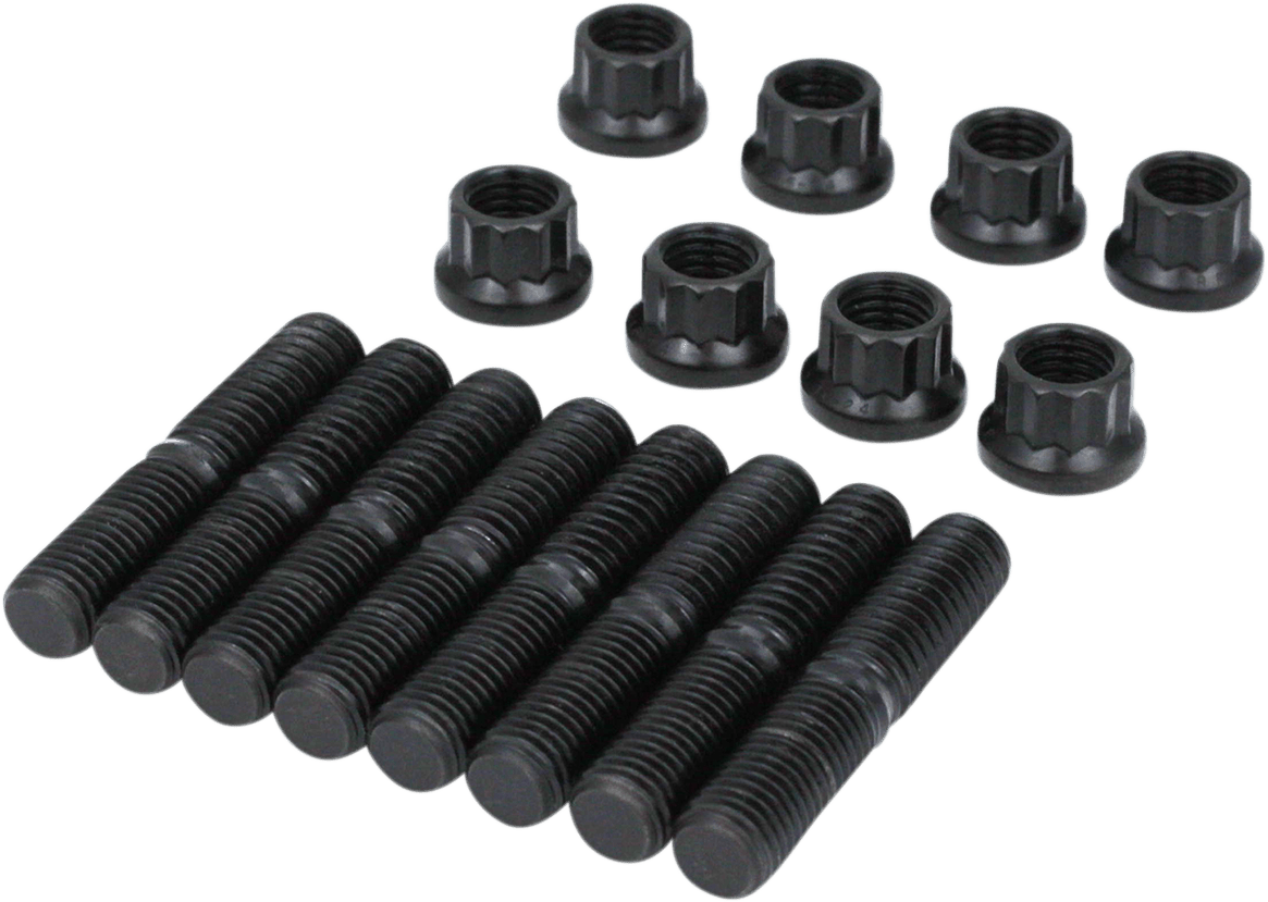 FEULING-Rocker Arm Shaft Stud and Nut Kit / M8 Motors-Rocker Arms-MetalCore Harley Supply