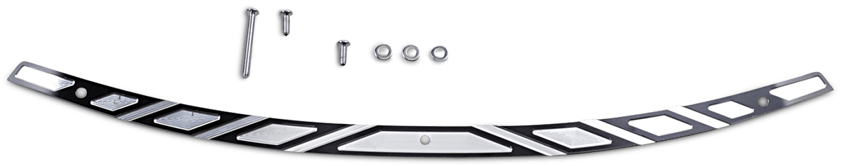 KLOCK WERKS-Flareâ„¢ Series Windshield Trim / '14-'22 Bagger-Windshield Trim-MetalCore Harley Supply