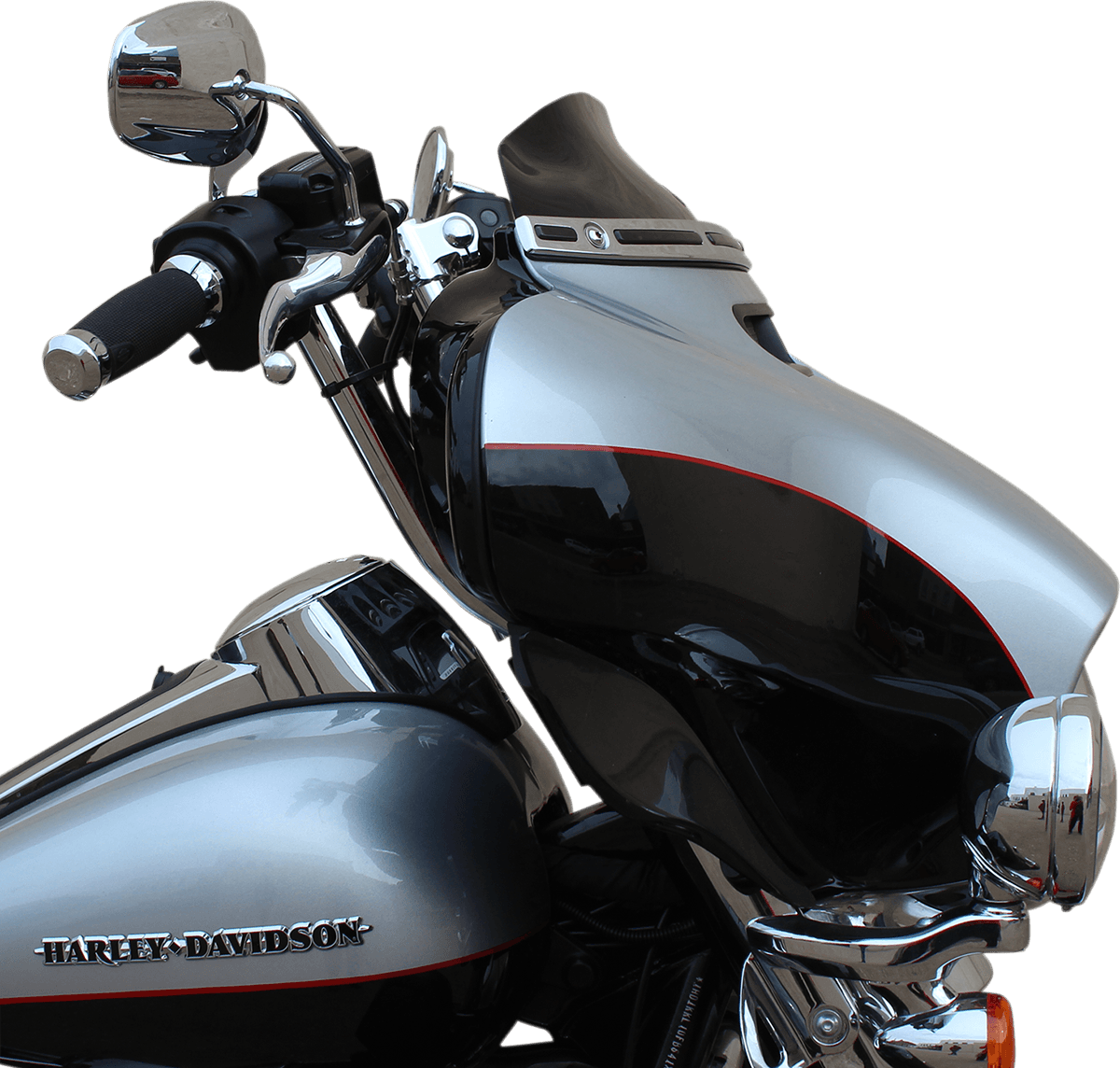 KLOCK WERKS-Flareâ„¢ Windshields / '14-'23 FLH Style-Windshields-MetalCore Harley Supply