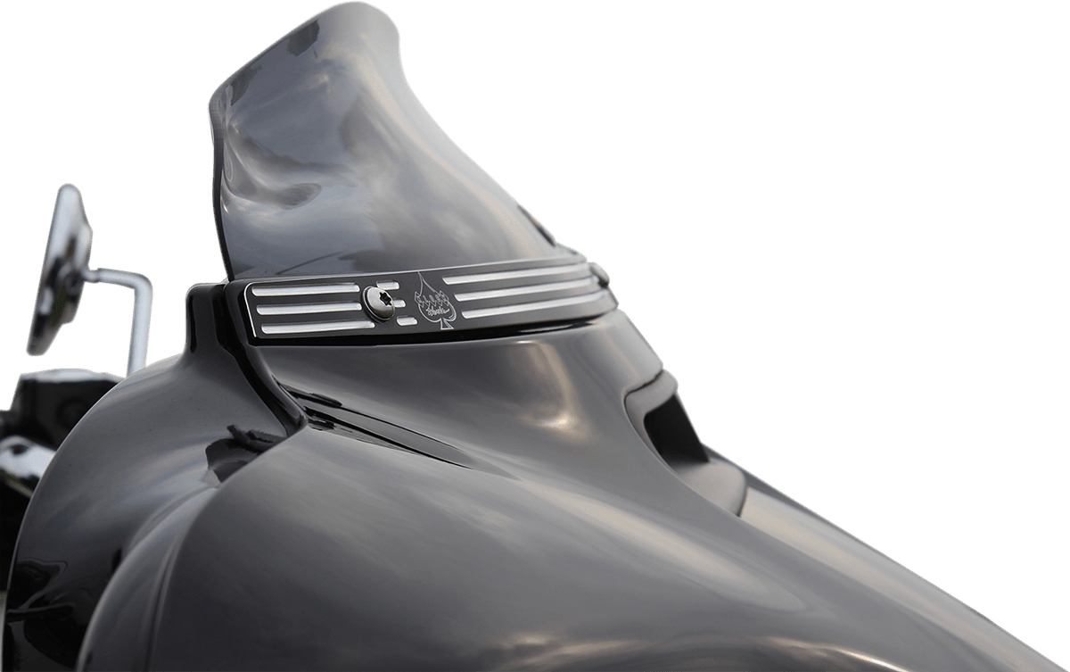 KLOCK WERKS-Flareâ„¢ Windshields / '14-'23 FLH Style-Windshields-MetalCore Harley Supply