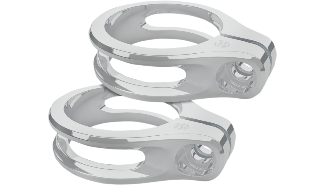 ROLAND SANDS DESIGN-Fork Clamp Mounts / 49mm-Fork Clamps / Turn Signals-MetalCore Harley Supply