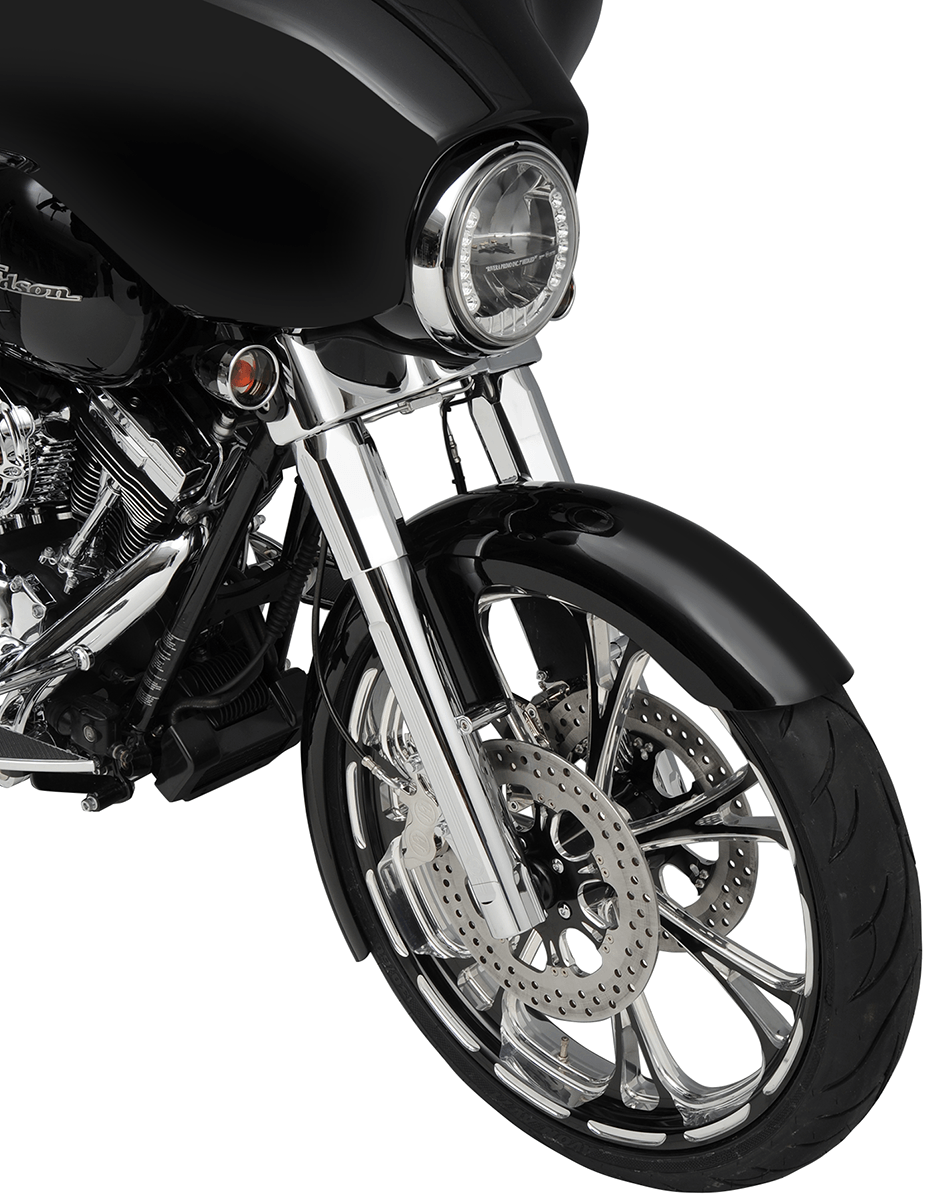 PERFORMANCE MACHINE-Fork Slider Covers / '80-'17 Bagger, Softail-Fork Covers-MetalCore Harley Supply