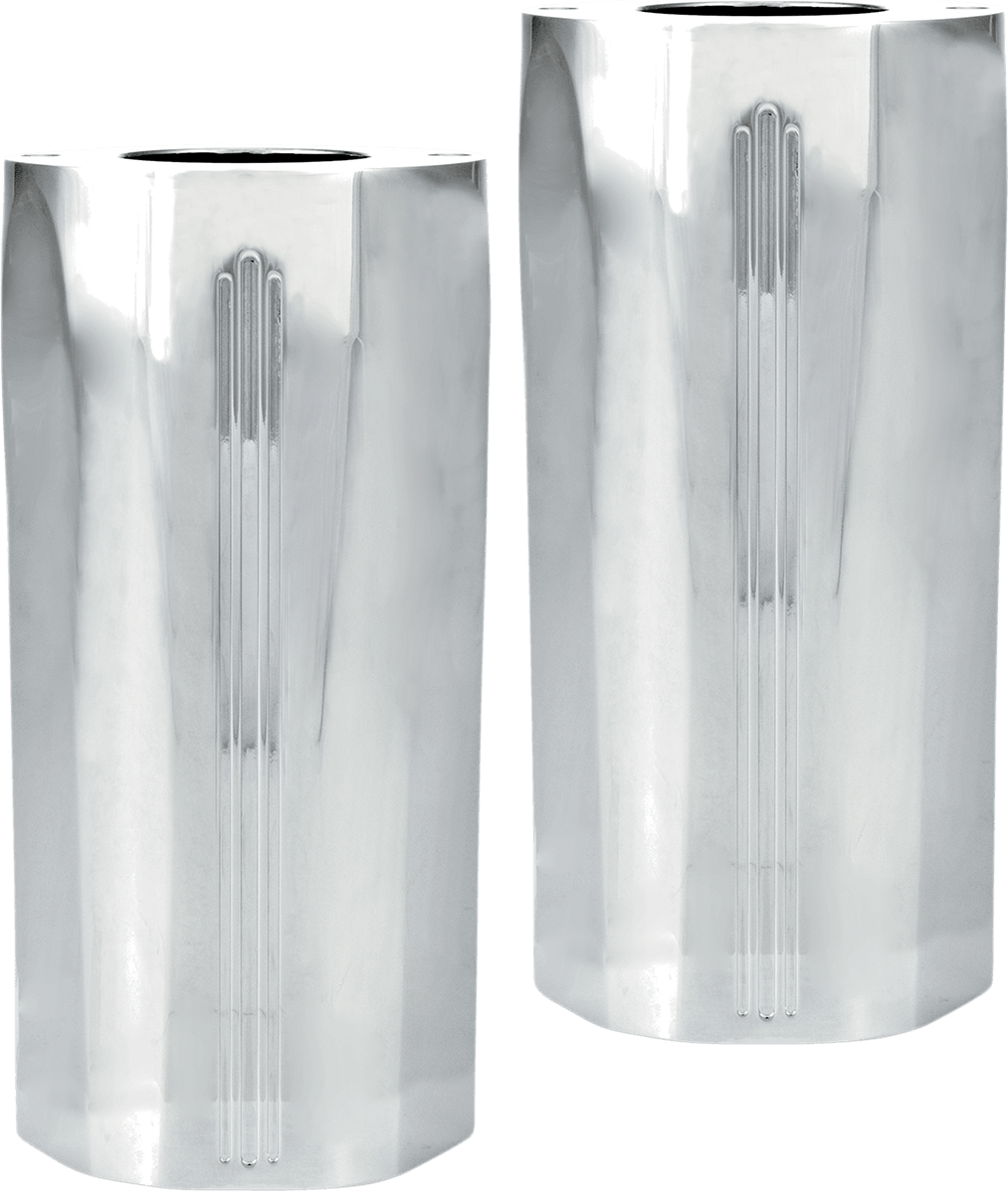 PERFORMANCE MACHINE-Fork Slider Covers / '80-'17 Bagger, Softail-Fork Covers-MetalCore Harley Supply