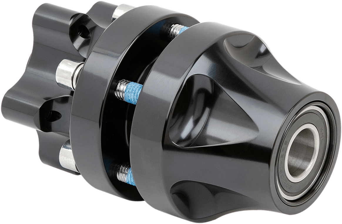 ARLEN NESS-Front Black Cartridge Hubs-Hubs-MetalCore Harley Supply