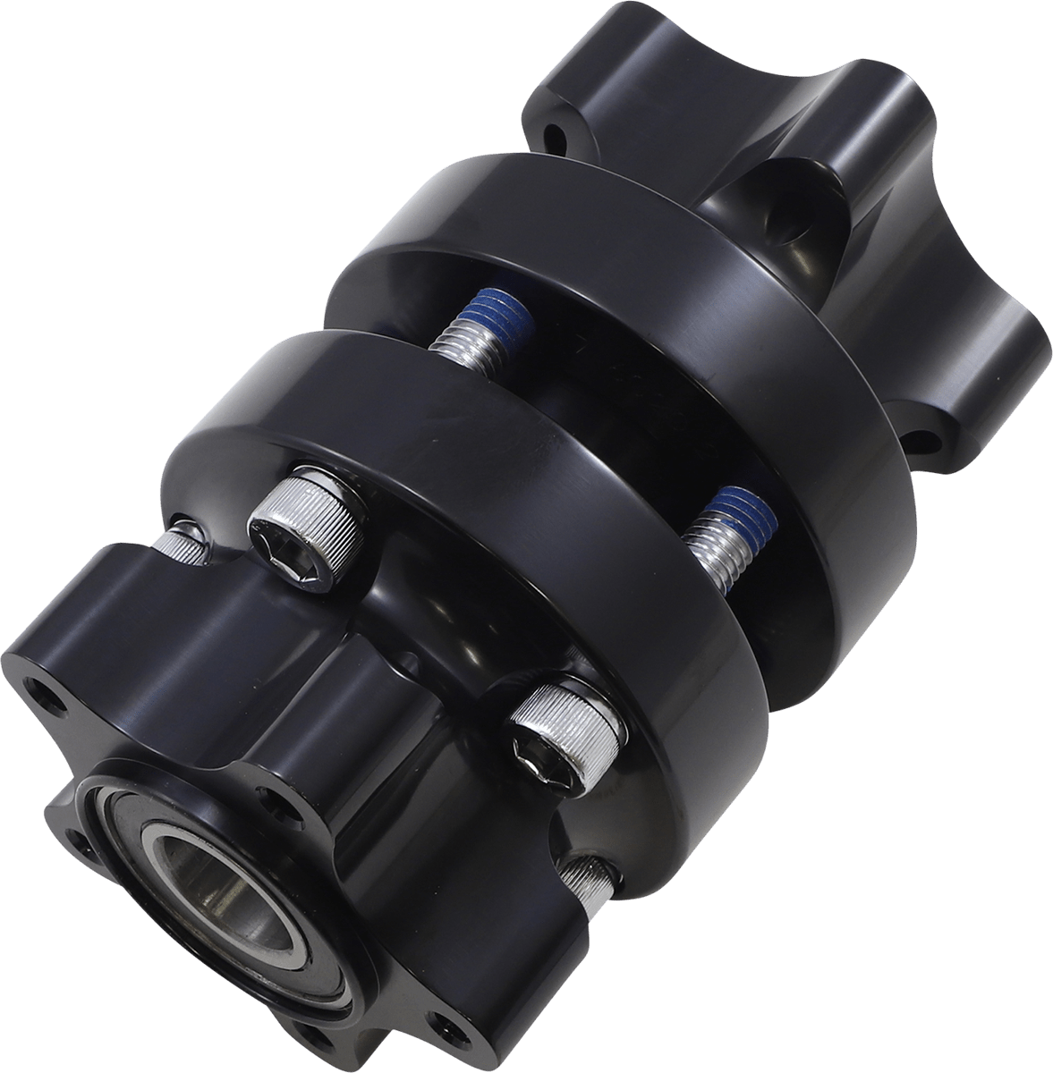 ARLEN NESS-Front Black Cartridge Hubs-Hubs-MetalCore Harley Supply