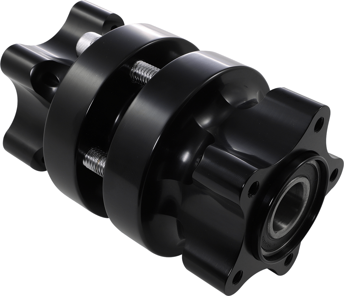ARLEN NESS-Front Black Cartridge Hubs-Hubs-MetalCore Harley Supply