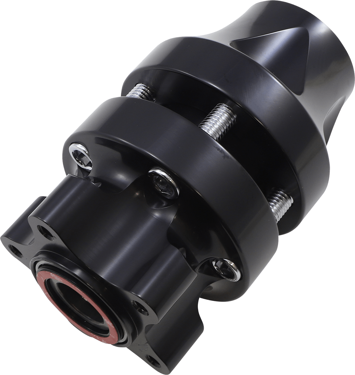 ARLEN NESS-Front Black Cartridge Hubs-Hubs-MetalCore Harley Supply