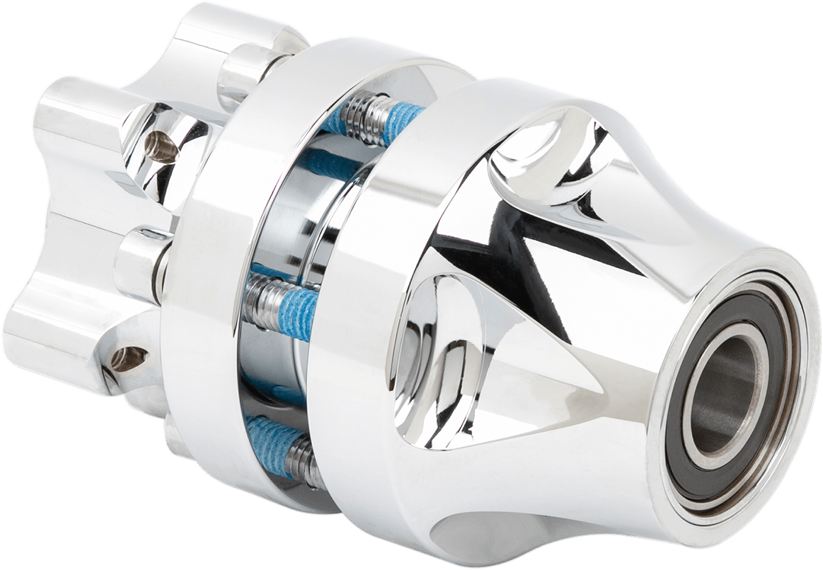 ARLEN NESS-Front Chrome Cartridge Hubs-Hubs-MetalCore Harley Supply