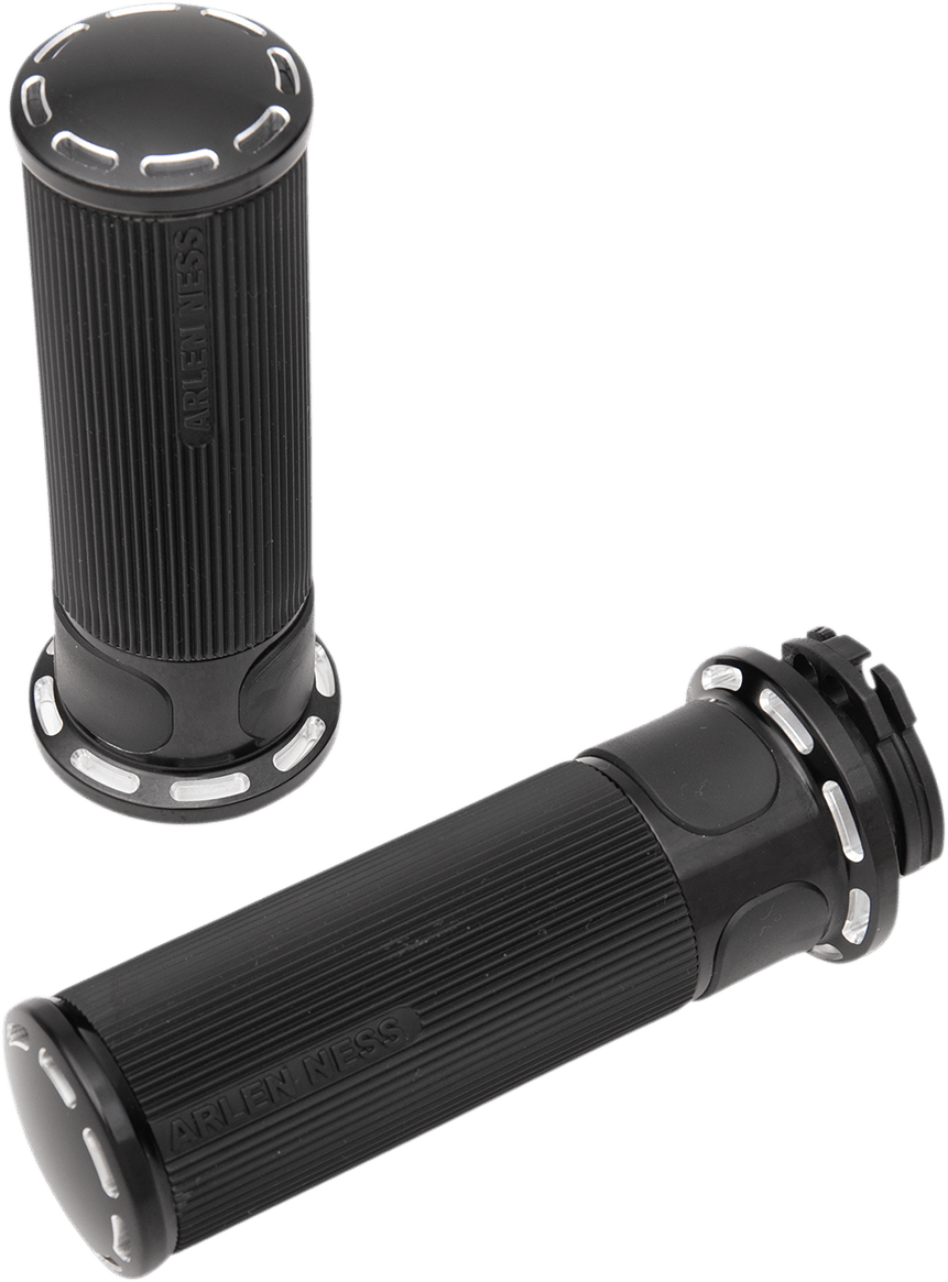 ARLEN NESS-Fusion Slot Track Grips / Cable-Grips-MetalCore Harley Supply