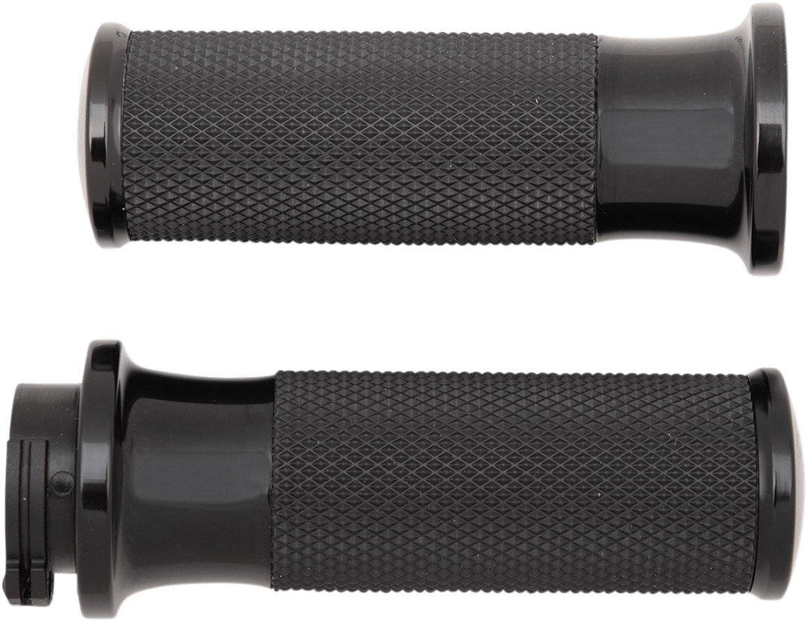 ARLEN NESS-Fusion Slot Track Grips / Cable-Grips-MetalCore Harley Supply