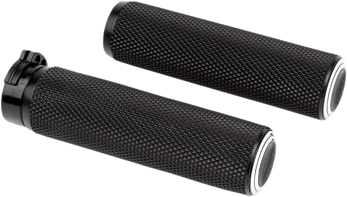 ARLEN NESS-Fusion Slot Track Grips / Cable-Grips-MetalCore Harley Supply