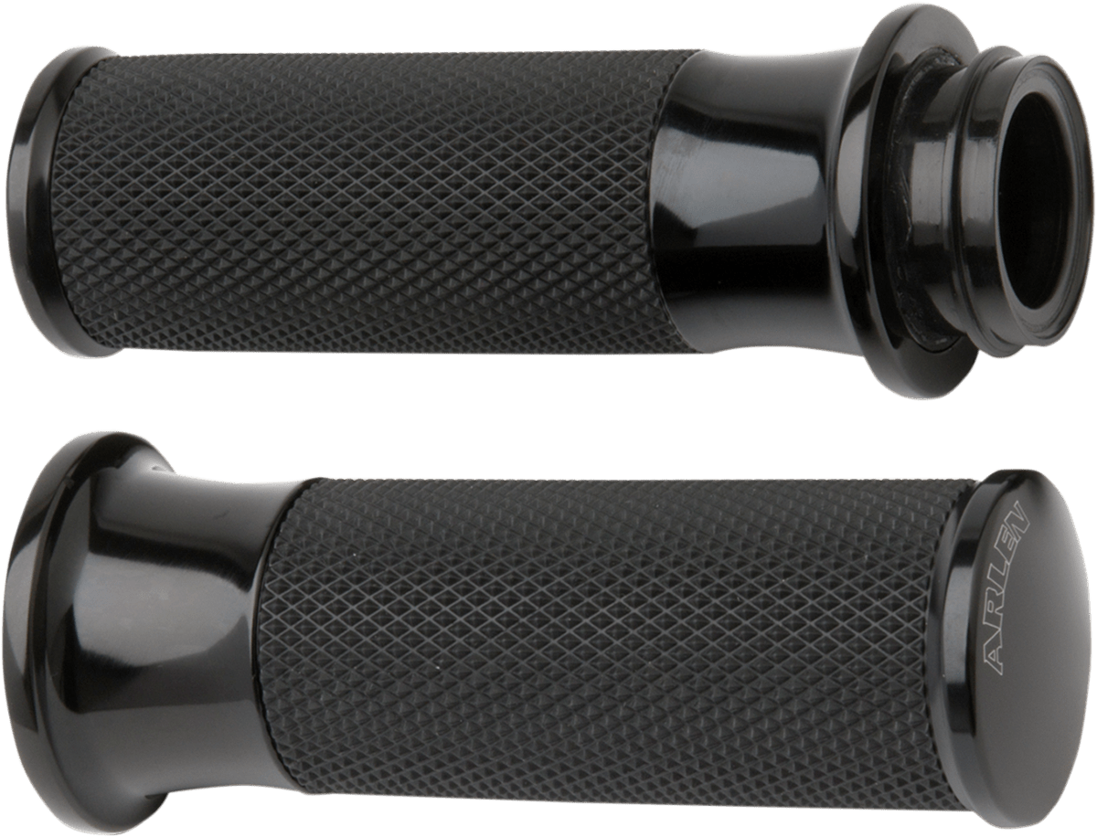ARLEN NESS-Fusion Slot Track Grips / TBW-Grips-MetalCore Harley Supply