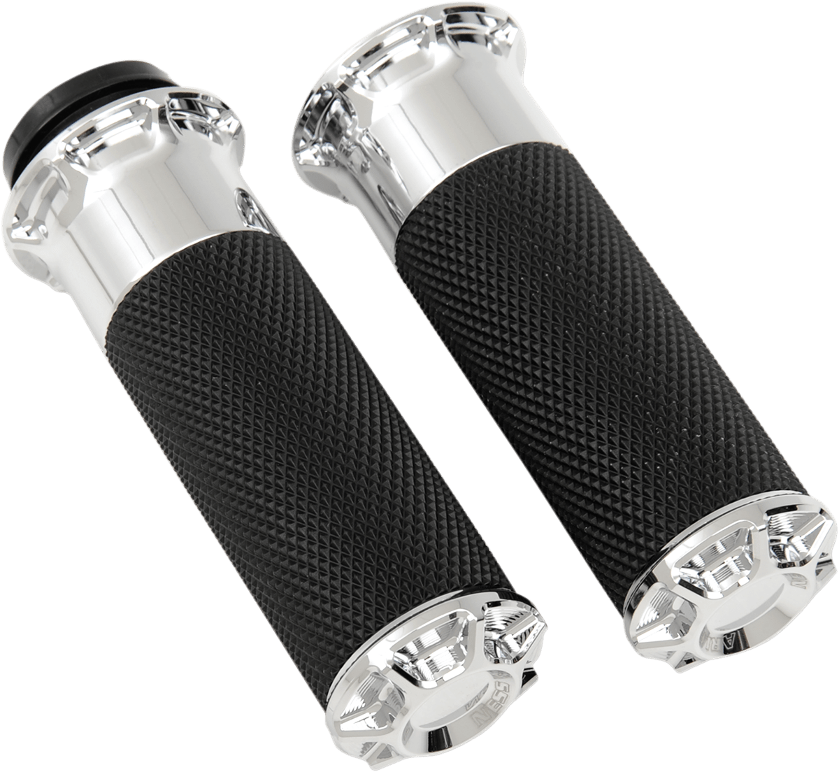 ARLEN NESS-Fusion Slot Track Grips / TBW-Grips-MetalCore Harley Supply