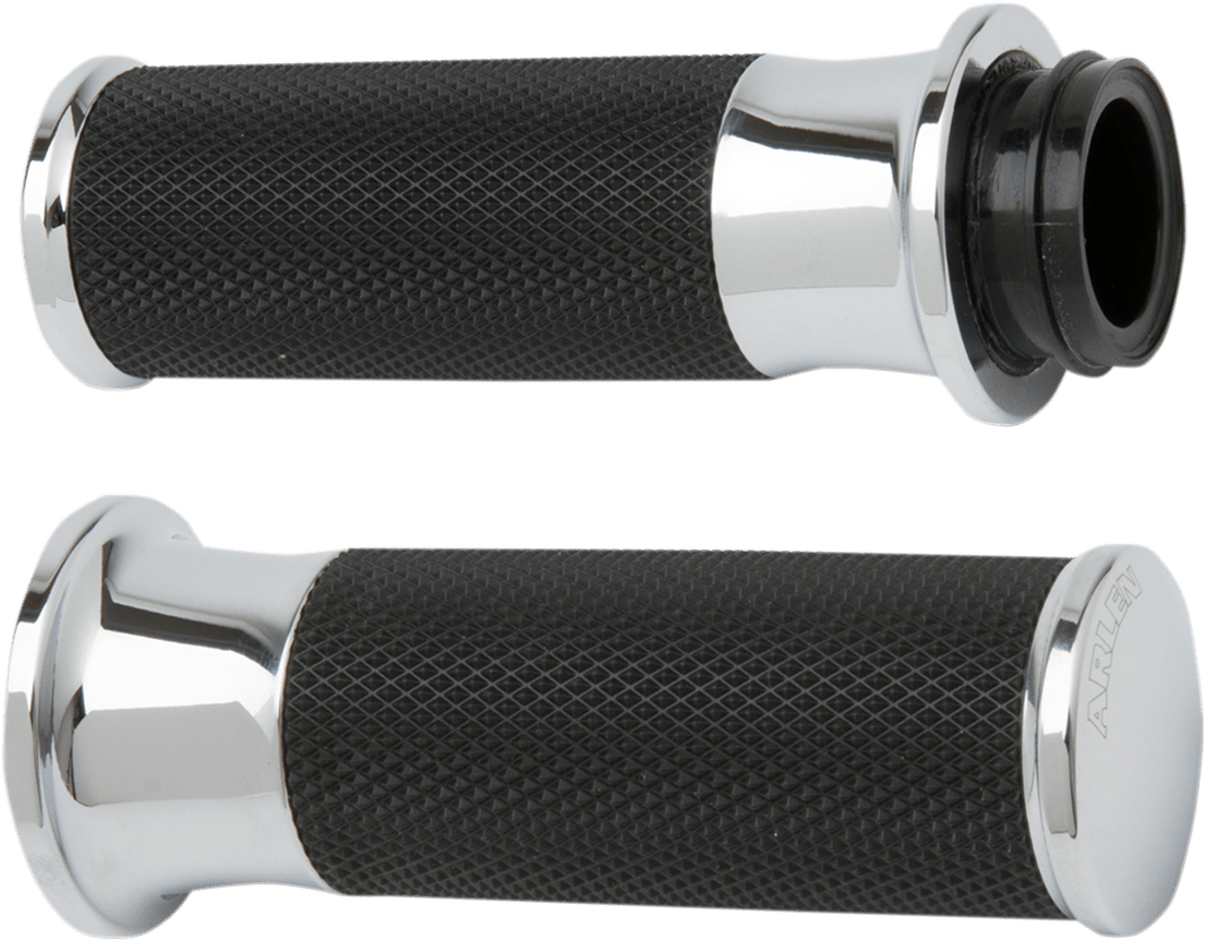 ARLEN NESS-Fusion Slot Track Grips / TBW-Grips-MetalCore Harley Supply