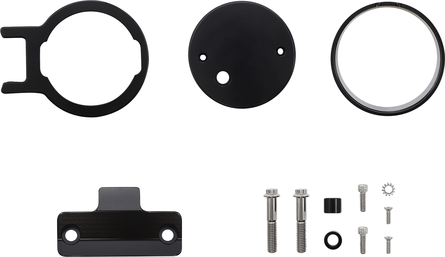 SLYFOX-Gauge Mounts / M8 - M8 Bagger-Gauge Mount-MetalCore Harley Supply