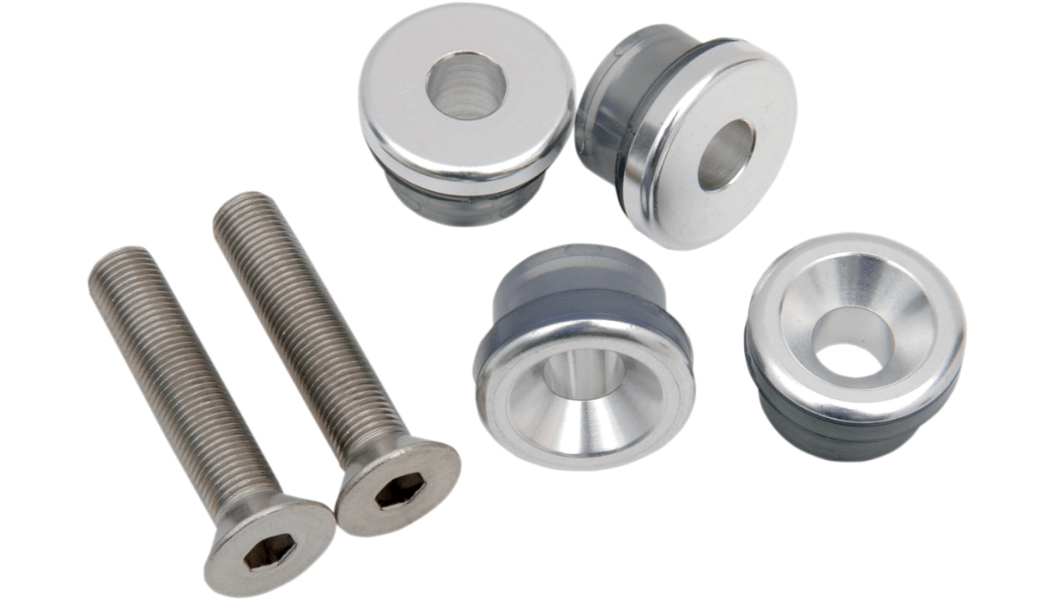 ALLOY ART-Gooden Tightâ„¢ Custom Handlebar Riser Bushing Kit-Riser Bushings-MetalCore Harley Supply