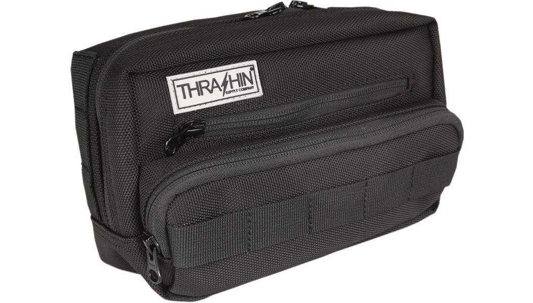 Thrashin Supply Handlebar Plus Bag - MetalCore Harley Supply