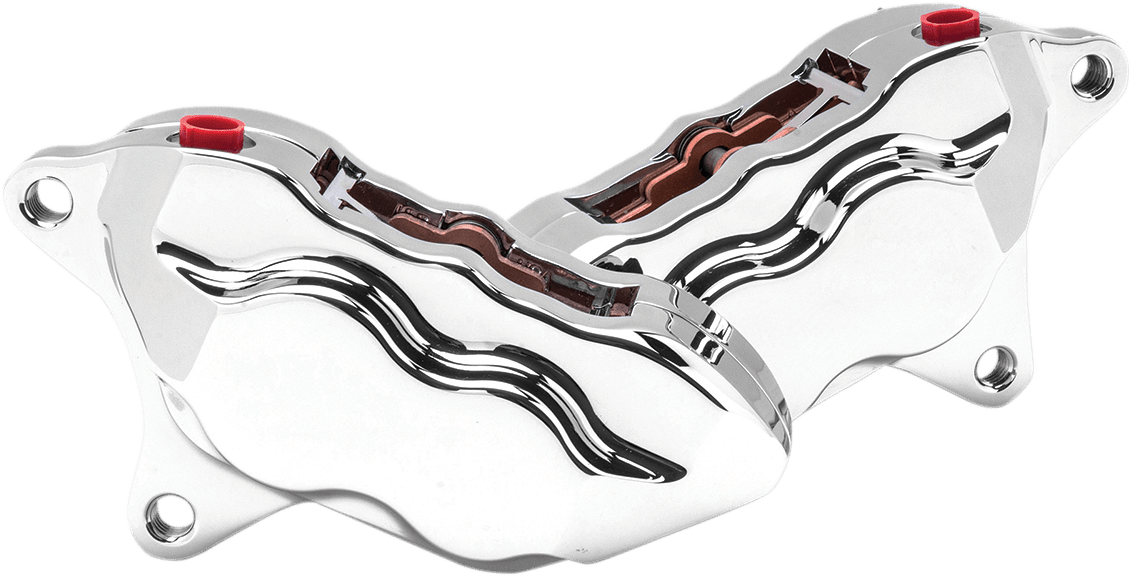 HAWG HALTERS-4-Piston Brake Caliper / '99-'22 Bagger-Brake Caliper-MetalCore Harley Supply