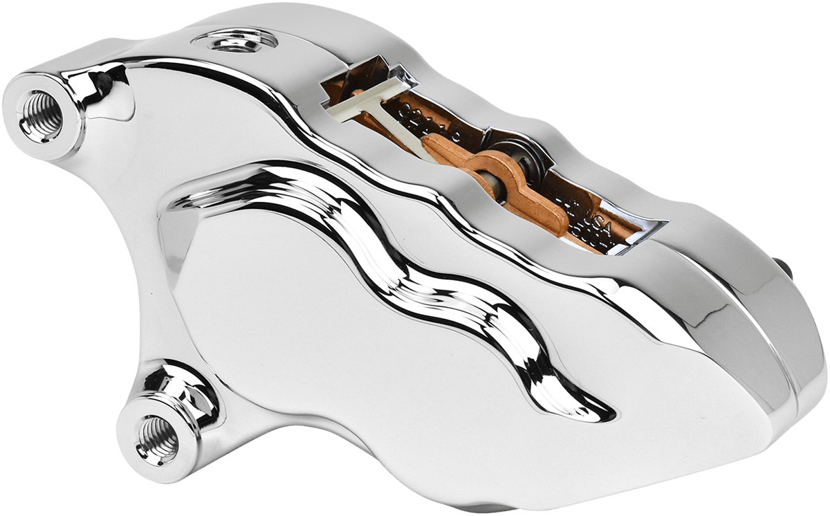 HAWG HALTERS-4-Piston Brake Caliper / Dyna | Softail | Sportster-Brake Caliper-MetalCore Harley Supply