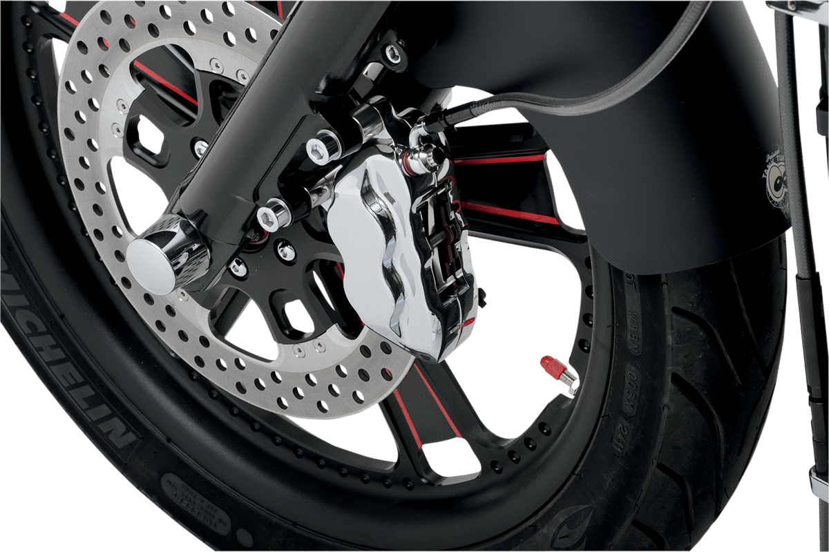 HAWG HALTERS-4-Piston Brake Caliper / Dyna | Softail | Sportster-Brake Caliper-MetalCore Harley Supply
