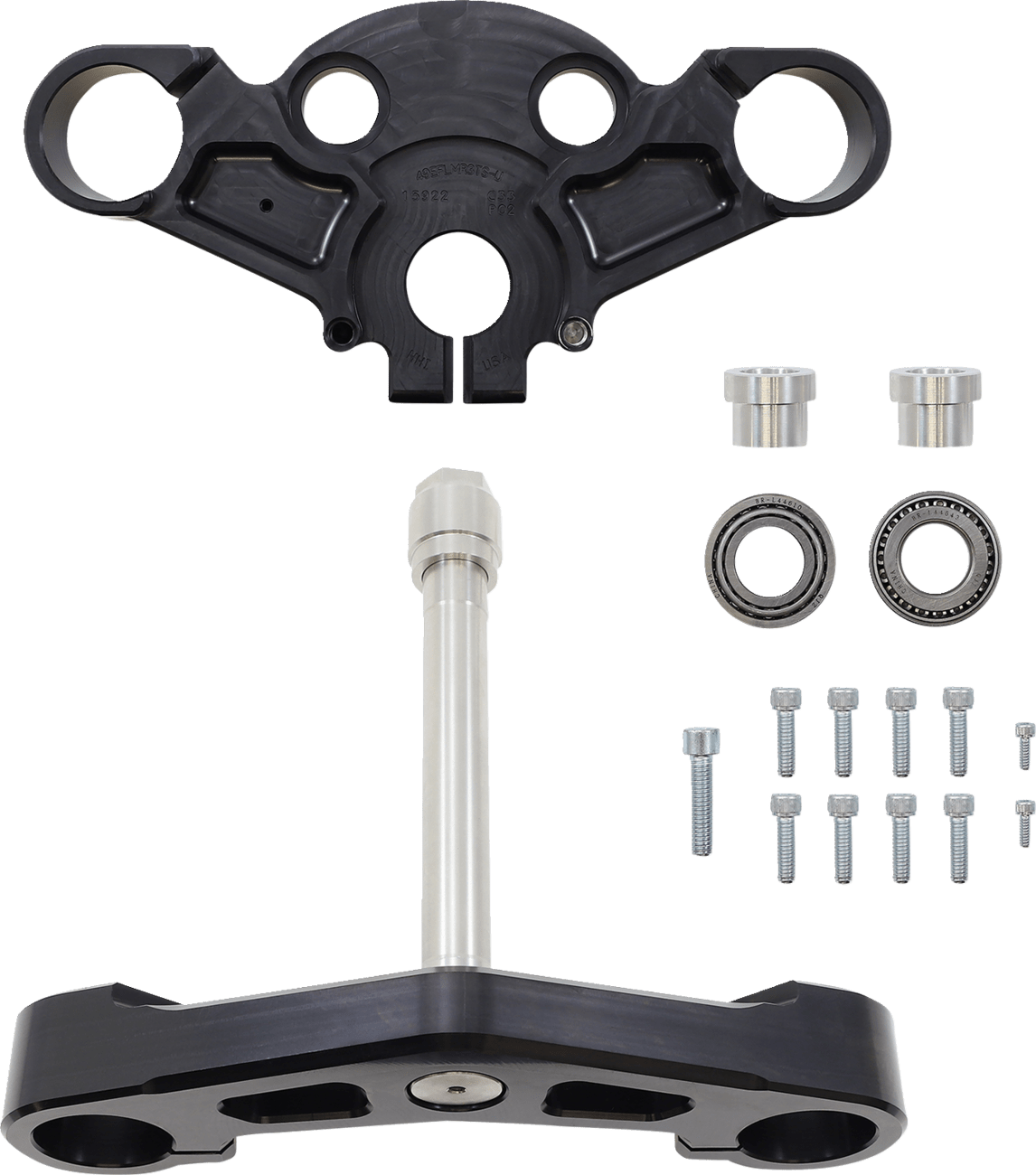HAWG HALTERS-49 mm Triple Tree / '99-'23 Bagger-Triple Tree-MetalCore Harley Supply