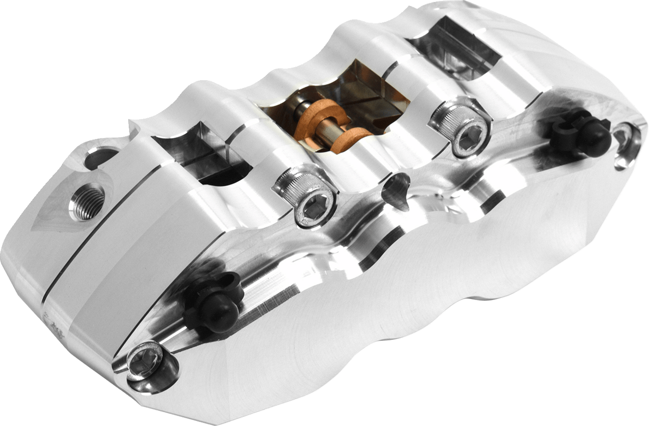HAWG HALTERS-Radial Mount 6-Piston Brake Caliper-Brake Caliper-MetalCore Harley Supply