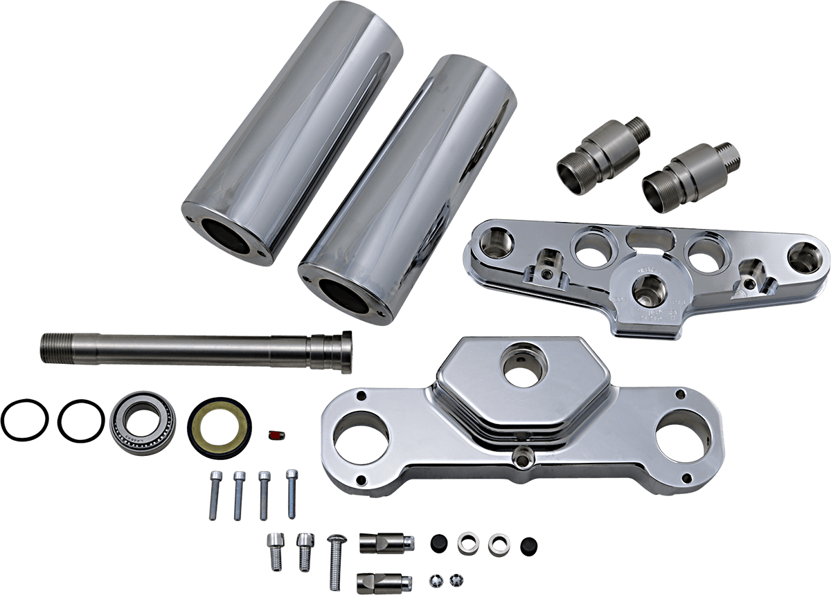 HAWG HALTERS-4° Triple Tree Kit / '00-'23 Softail-Triple Tree-MetalCore Harley Supply
