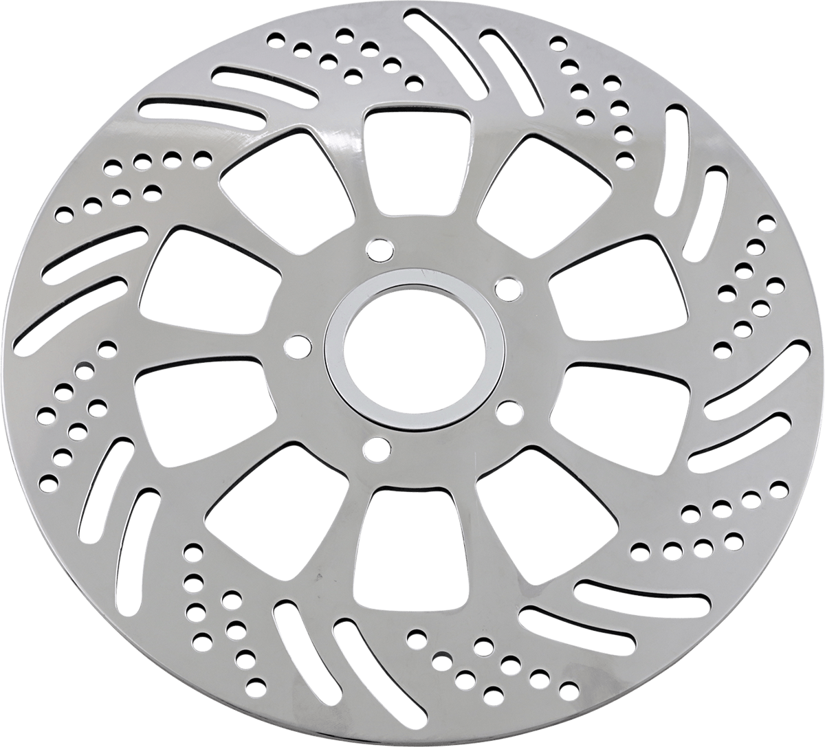 HAWG HALTERS-Stainless Steel 11-1/2" Front Brake Rotor / '00-'14 Models-Rotors-MetalCore Harley Supply