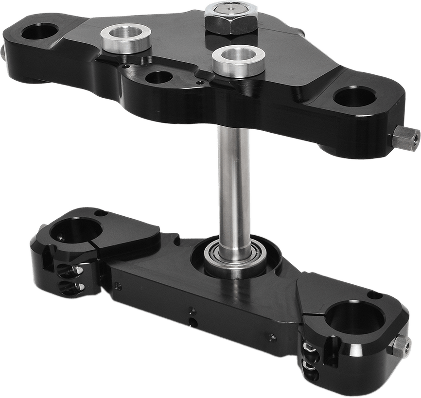 HAWG HALTERS-X23 Bolt-On 6° Triple Tree Kit / '87-'23 Bagger-Triple Tree-MetalCore Harley Supply