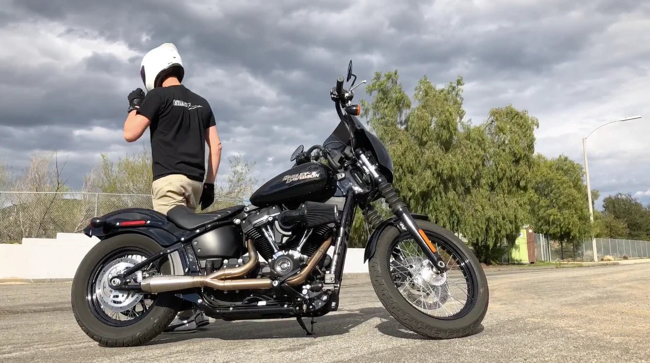 STEALTH PIPES-HD 2 into 1 High Performance / '17-'23 M8 | ST-Exhaust - 2 into 1-MetalCore Harley Supply