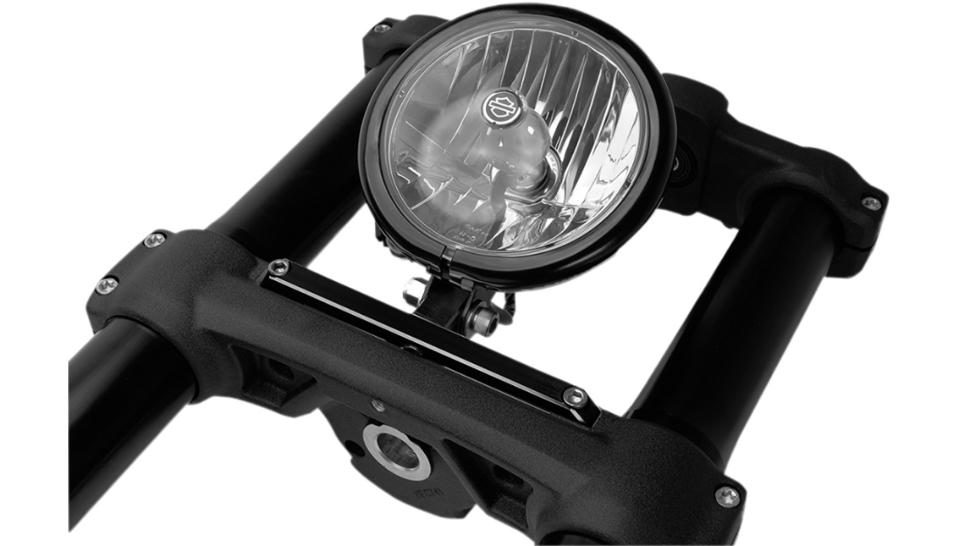 SPEED MERCHANT-Headlight Base Bracket and Mount Block / M8-Headlight Mounts-MetalCore Harley Supply