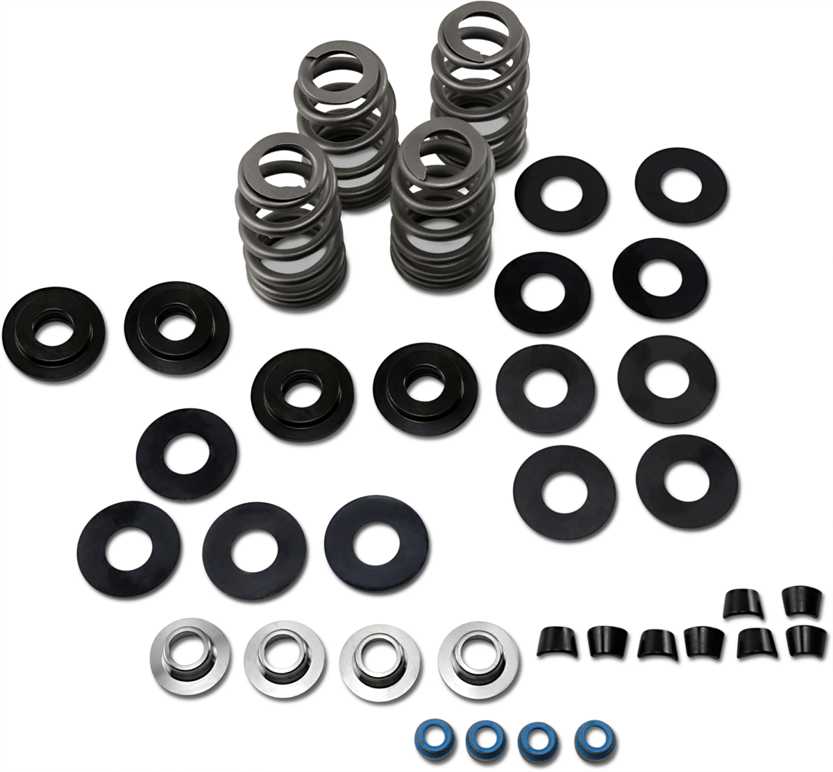 FEULING-High-Load Beehive® Valve Springs with Titanium Retainers / '99-'21-Valve Springs / Retainers / Seals-MetalCore Harley Supply