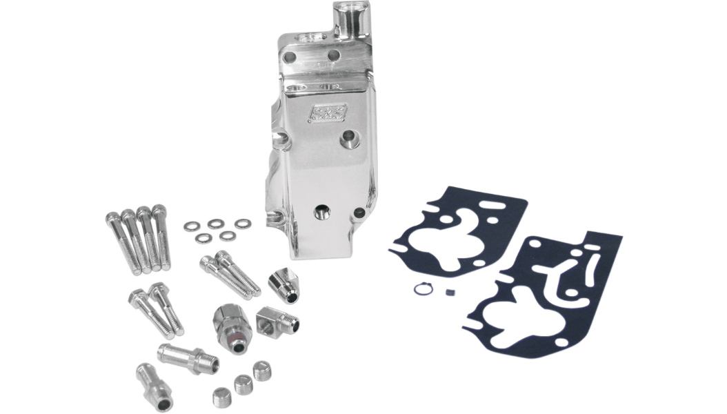S&S CYCLES-High Volume / High Pressure Billet Oil Pump / '92-'99 Evo Big Twin-Oil Pump-MetalCore Harley Supply