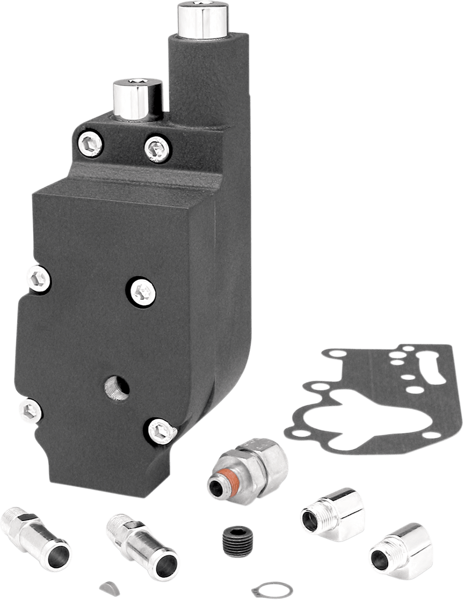 JIMS-Flow Pro 1 Billet Oil Pump Complete Assembly / '92-'99 EVO-Oil Pump-MetalCore Harley Supply