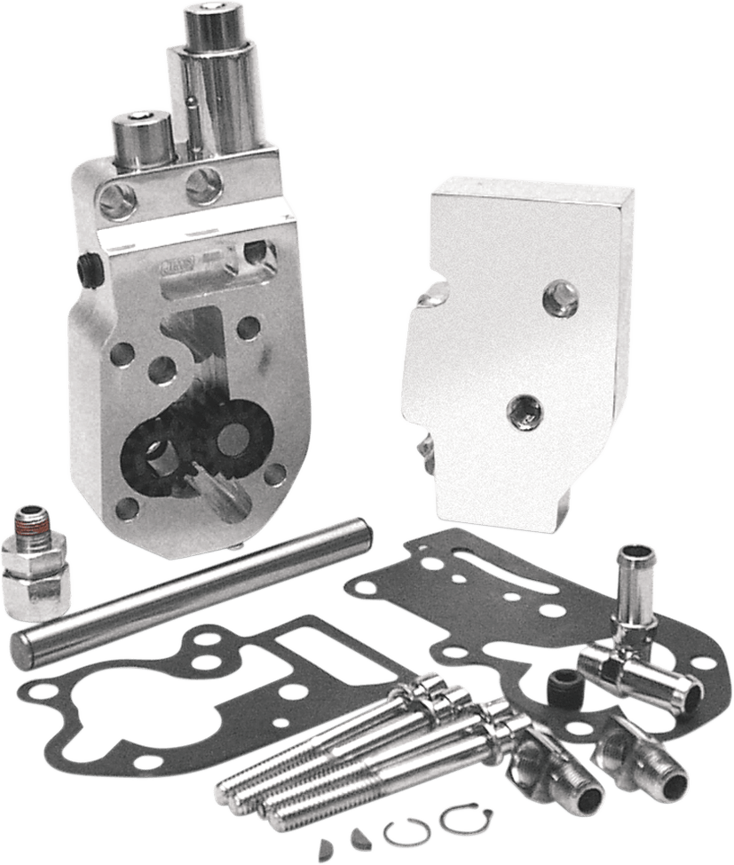 JIMS-Flow Pro 1 Billet Oil Pump Complete Assembly / '92-'99 EVO-Oil Pump-MetalCore Harley Supply
