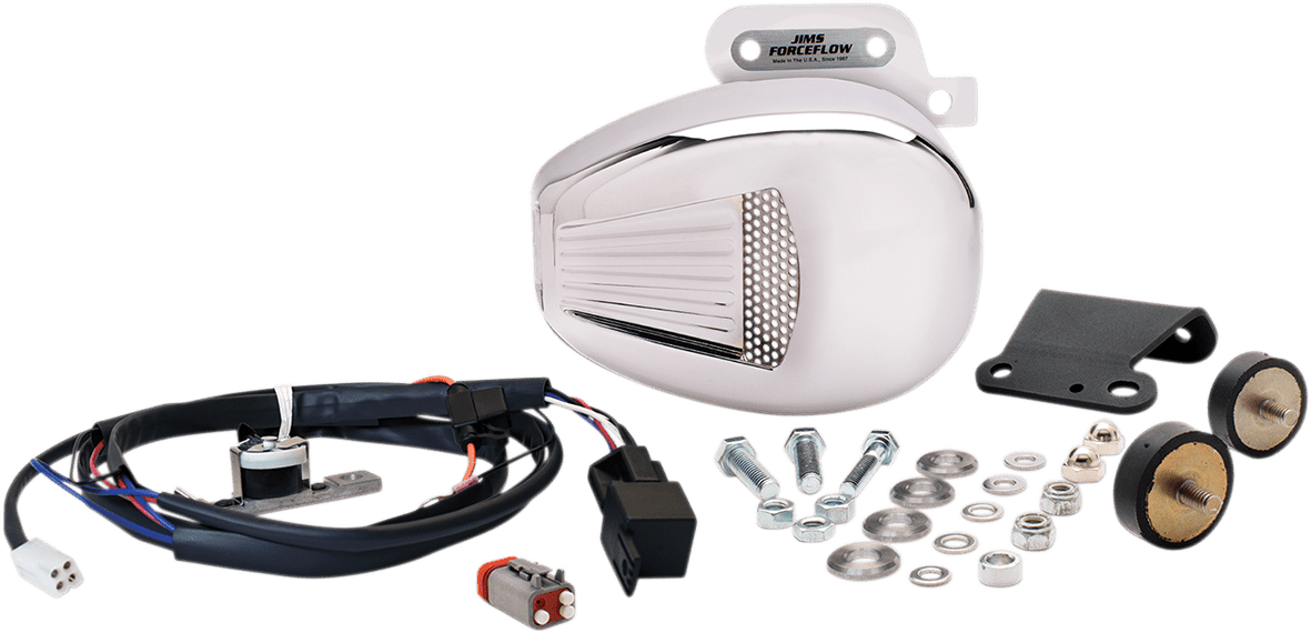 JIMS-Forceflow Cylinder Head Coolers / '99-'21 Bagger, '18-'21 Softail-Head Cooler-MetalCore Harley Supply